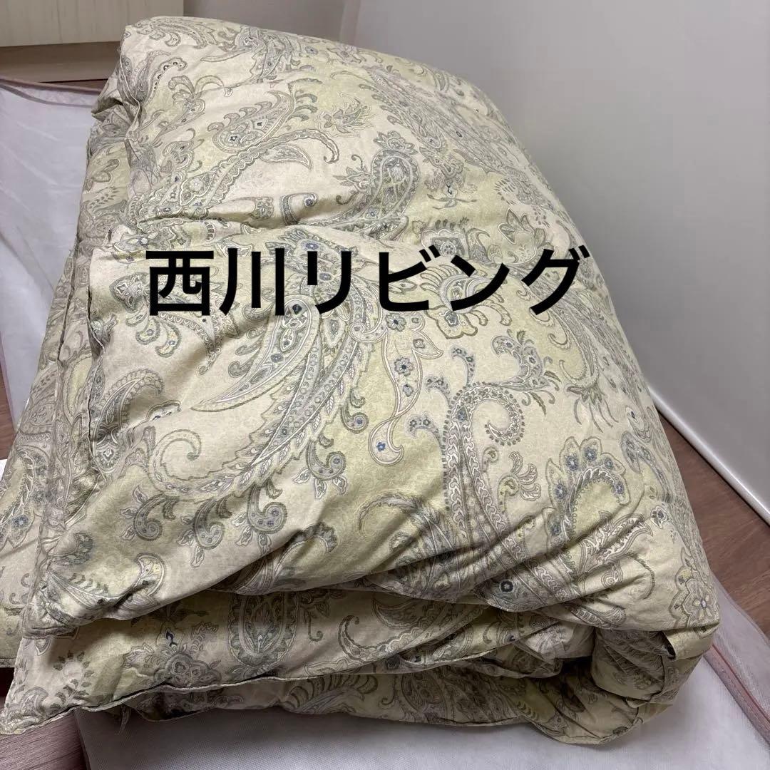 羽毛掛け布団 シングル150x210cm ダウン85%フェザー15%