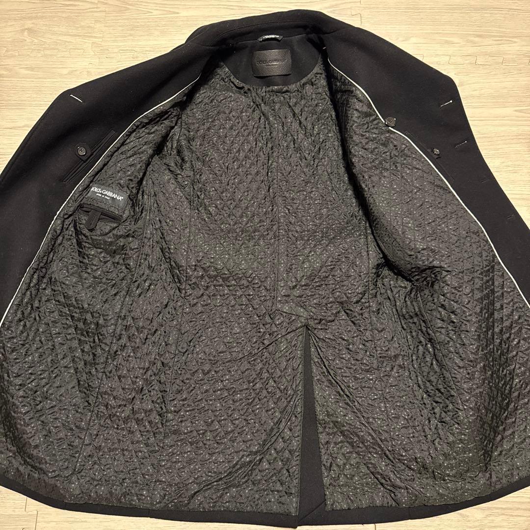 【美品】DOLCE&GABBANA コート サイズ48 ブラック