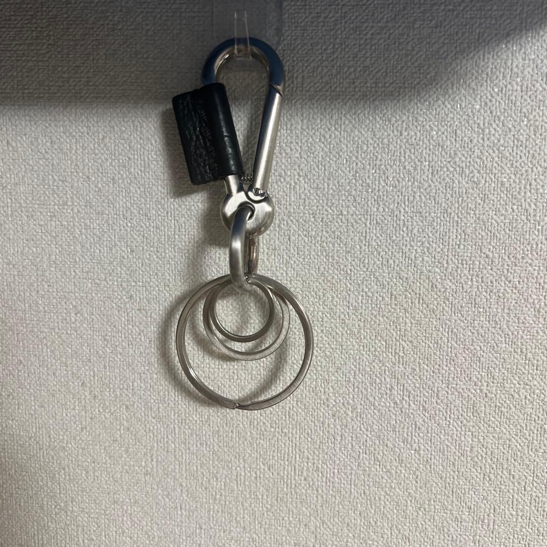 ヘンダースキーマー 革キーリング カラビナ