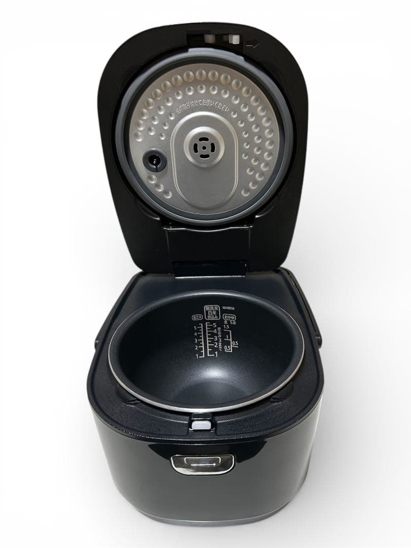 【美品】アイリスオーヤマ　IHジャー炊飯器　5.5号炊き　MRC-IG50-B