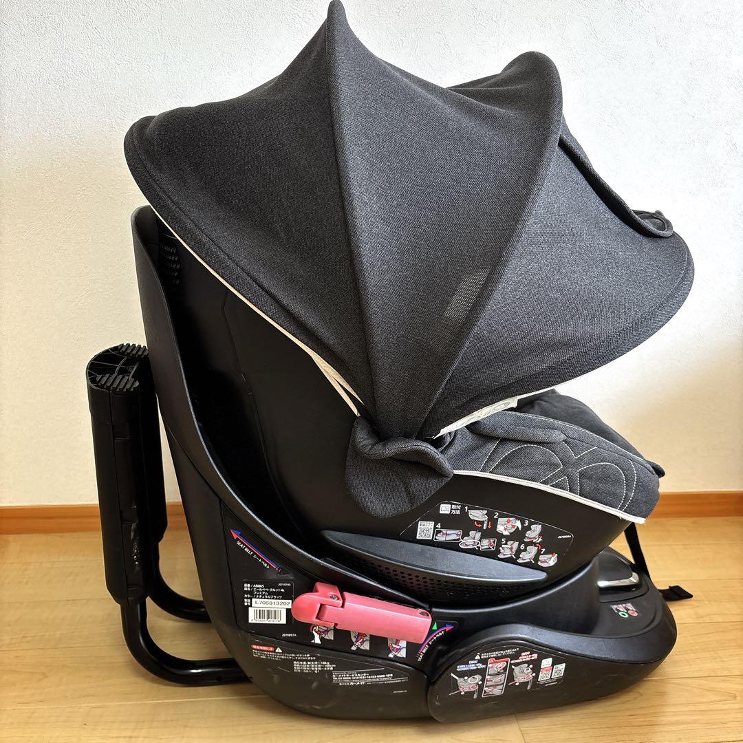 AILEBEBE クルット4s プレミアム ブラック　チャイルドシート