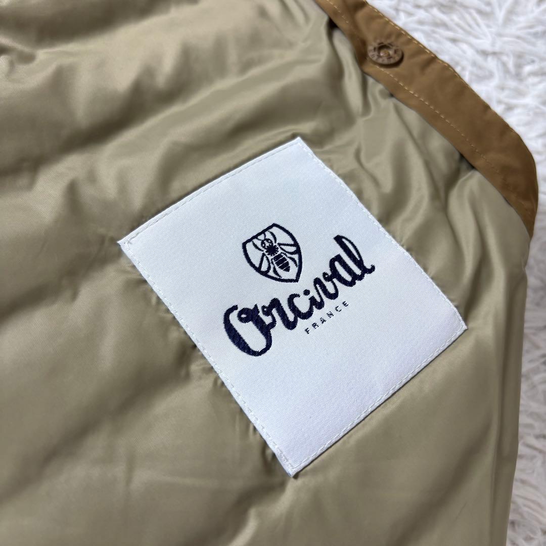 美品 ORCIVAL ダウンベスト ブラウン 1