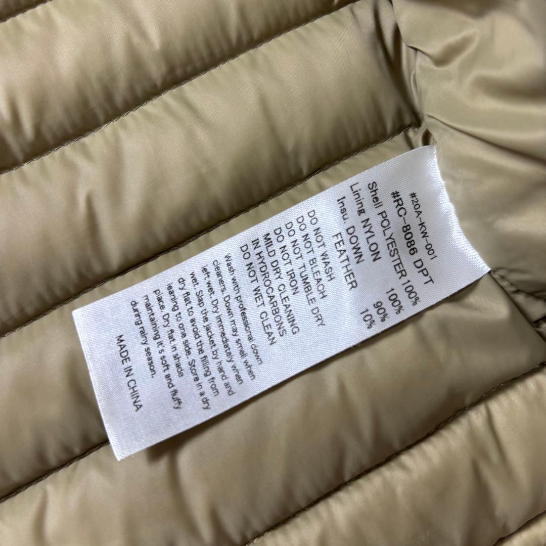 美品 ORCIVAL ダウンベスト ブラウン 1