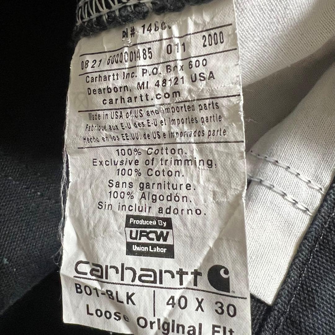 雰囲気抜群!! Carhartt/ダブルニー ダックペインターパンツ/40