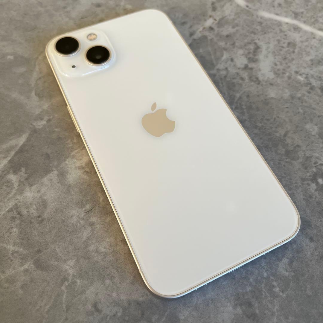 美品 Apple iPhone 13 512GB 本体 スターライト