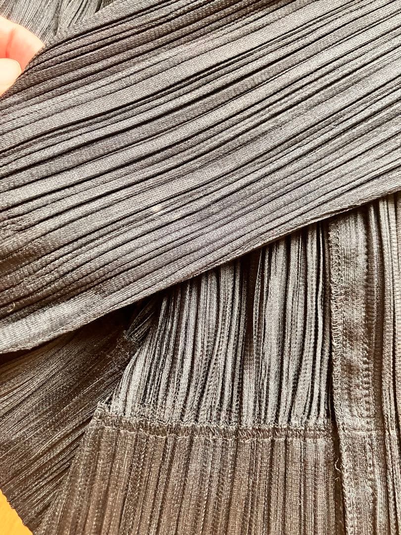 プリーツプリーズ　ライダース風ジャケット　訳あり