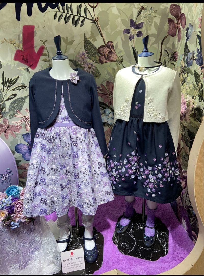 ANNA SUI 《アナスイ》ドレス&カーディガン