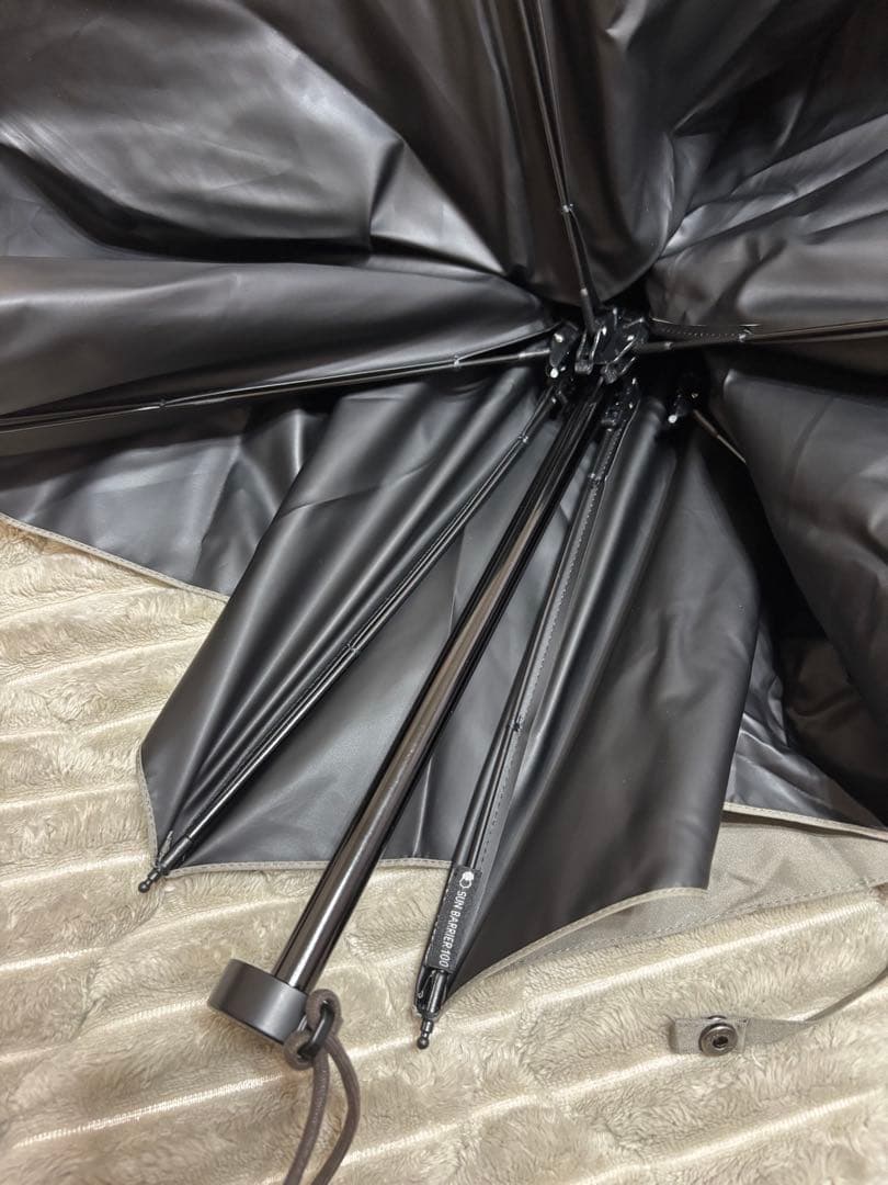 サンバリア 2段折りコンパクト モスグレー