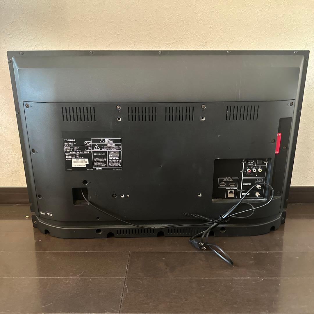 【一部付属品なし】TOSHIBA 32V31テレビ REGZA(レグザ) 32型