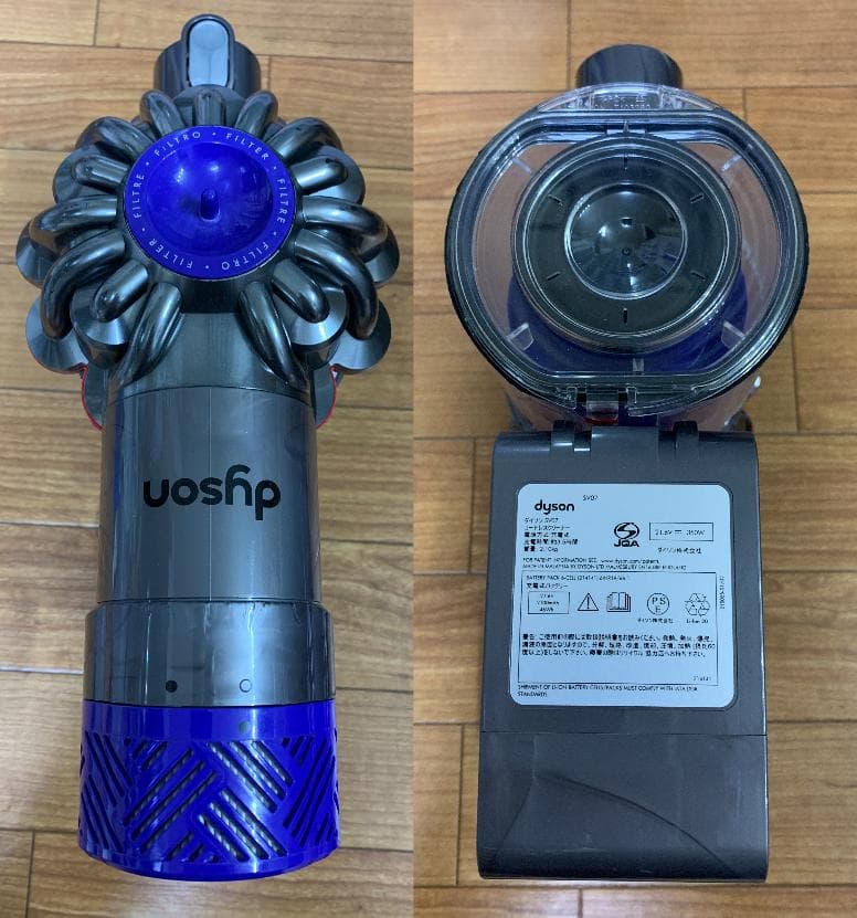 ダイソン dyson V6 trigger 作動良好 分解清掃済み