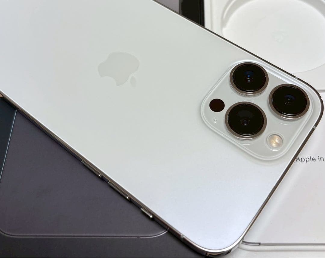 【新品バッテリー】iPhone 13 PRO MAX 512GB シルバー　美品