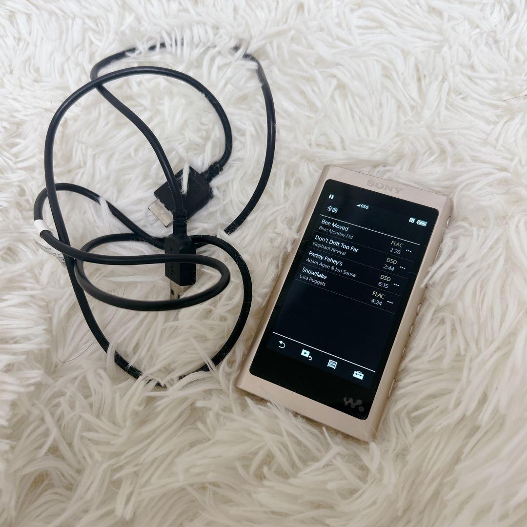 【極美品】SONY WALKMAN NW-A55 ゴールドカラー