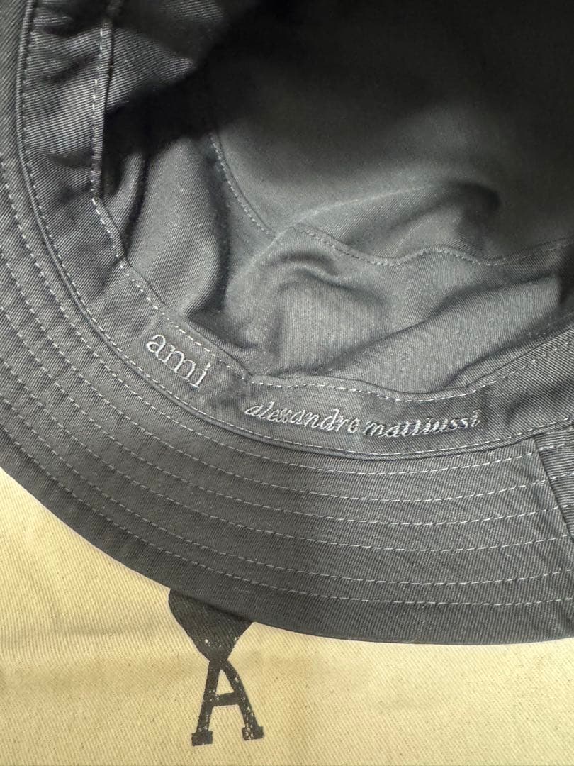 ami バケットハット 黒