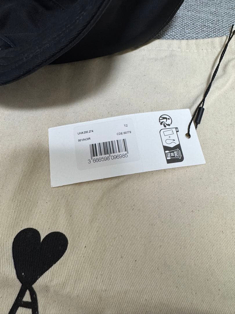 ami バケットハット 黒