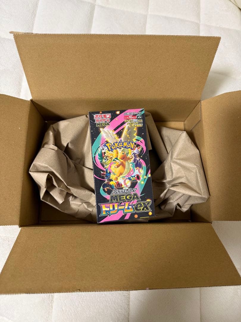 シュリンク付未開封【ポケモンカードゲーム MEGAドリームEX】 1BOX