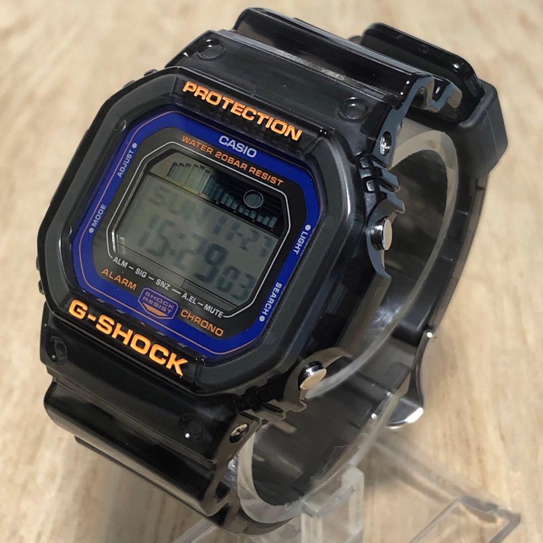 【希少未使用極美品】G-SHOCK G-LIDE GLX-5600クリアブラック
