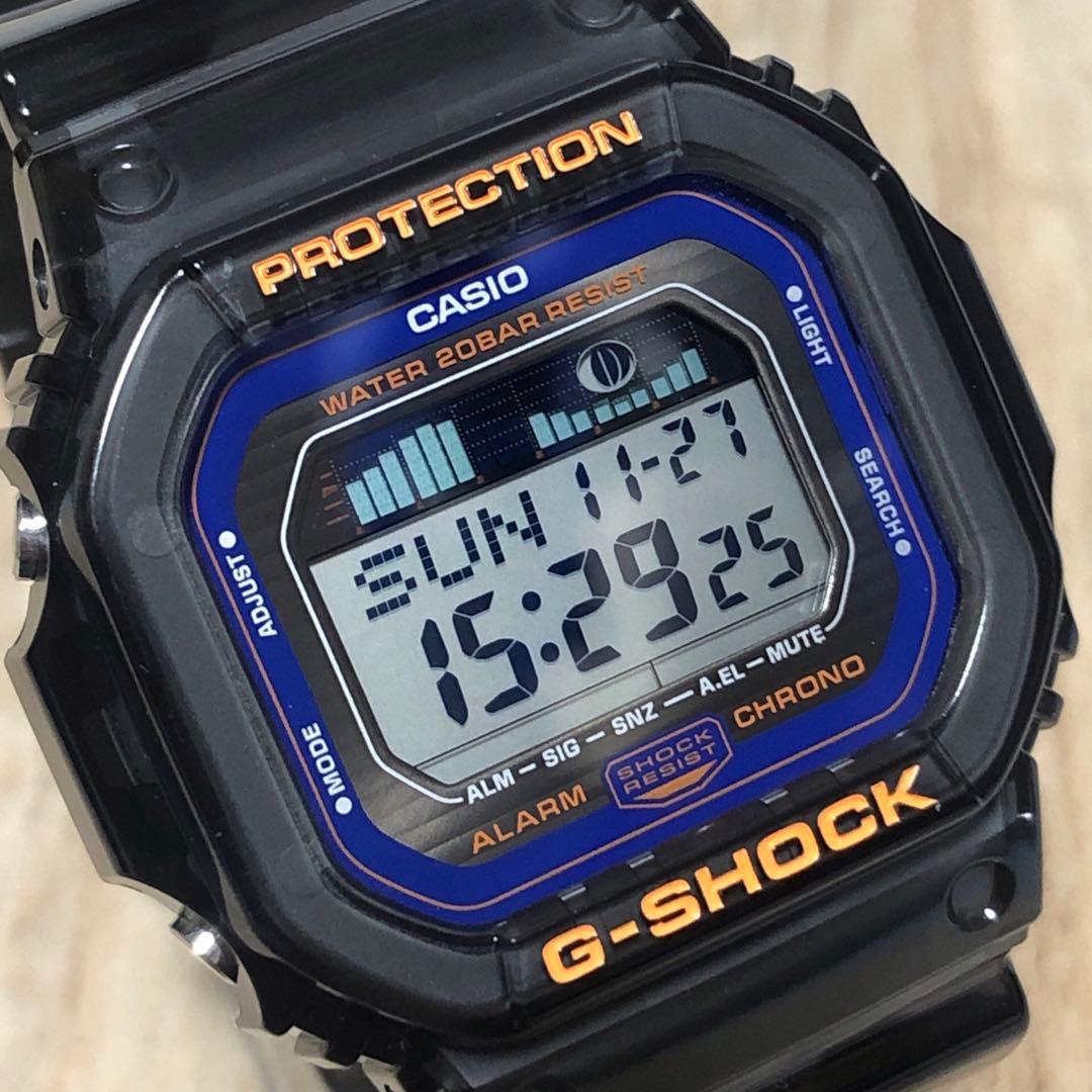 【希少未使用極美品】G-SHOCK G-LIDE GLX-5600クリアブラック