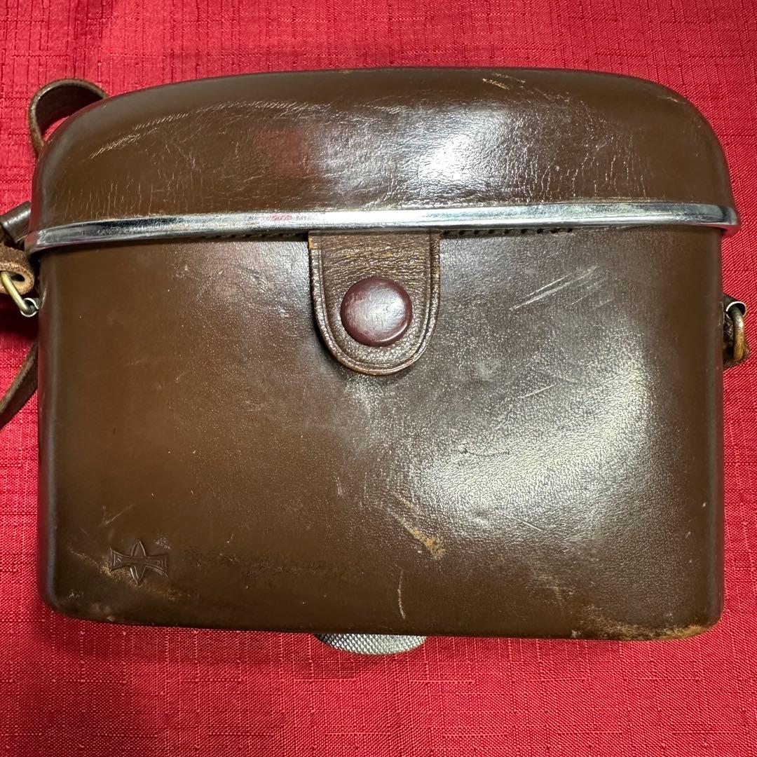 希少品 牛革ケース付 MAMIYA 6 マミヤ 6 スプリングカメラ 蛇腹カメラ