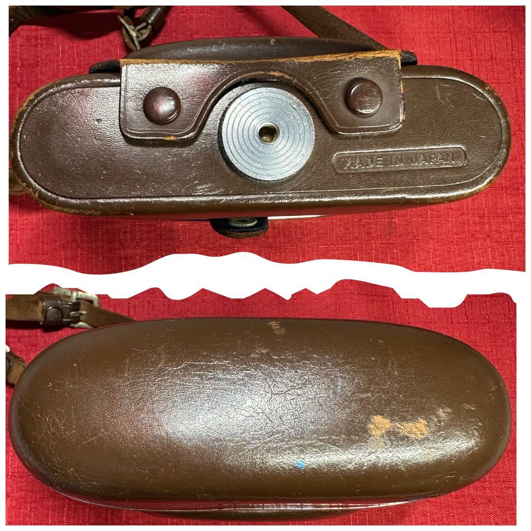 希少品 牛革ケース付 MAMIYA 6 マミヤ 6 スプリングカメラ 蛇腹カメラ