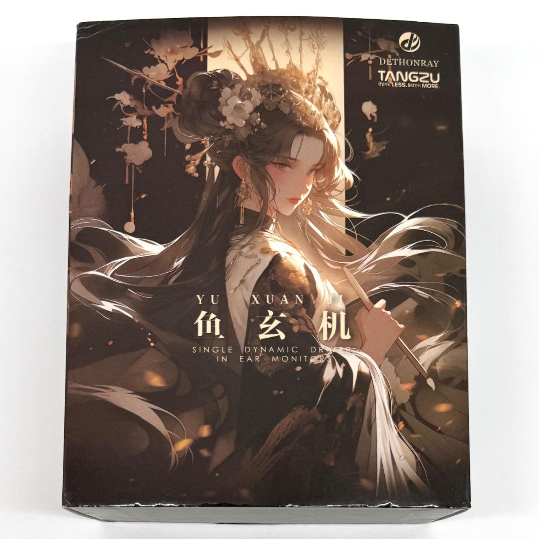 TANGZU Yu Xuan Ji 魚玄機 シルバー 3.5mm 有線イヤホン