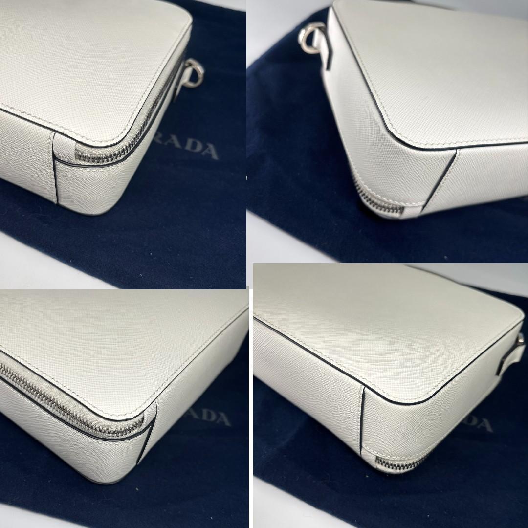 新品未使用/IC プラダ 2VH069 サフィアーノレザー ショルダーバッグ