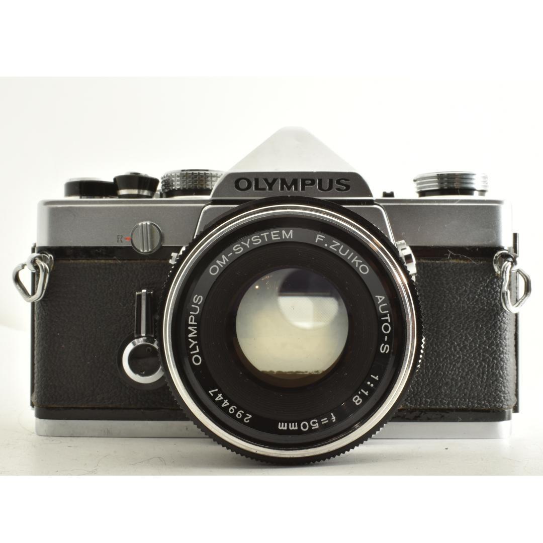 整備済 完動品 Olympus OM-1 50mm F1.8 露出計バッチリ!