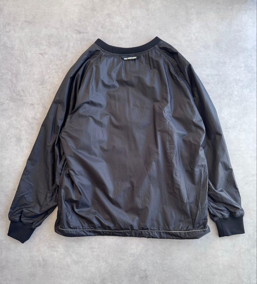 【試着のみ/美品】and wonder covered rip pullover