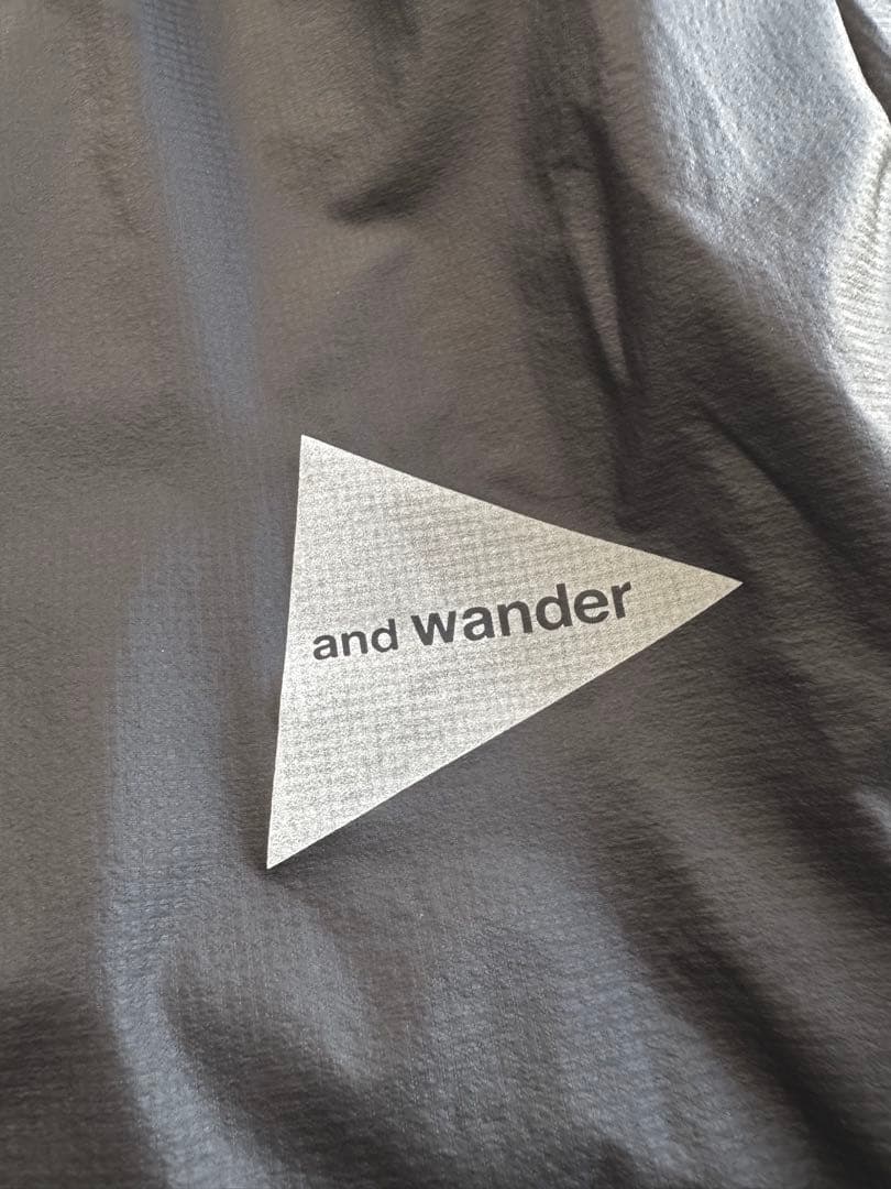 【試着のみ/美品】and wonder covered rip pullover