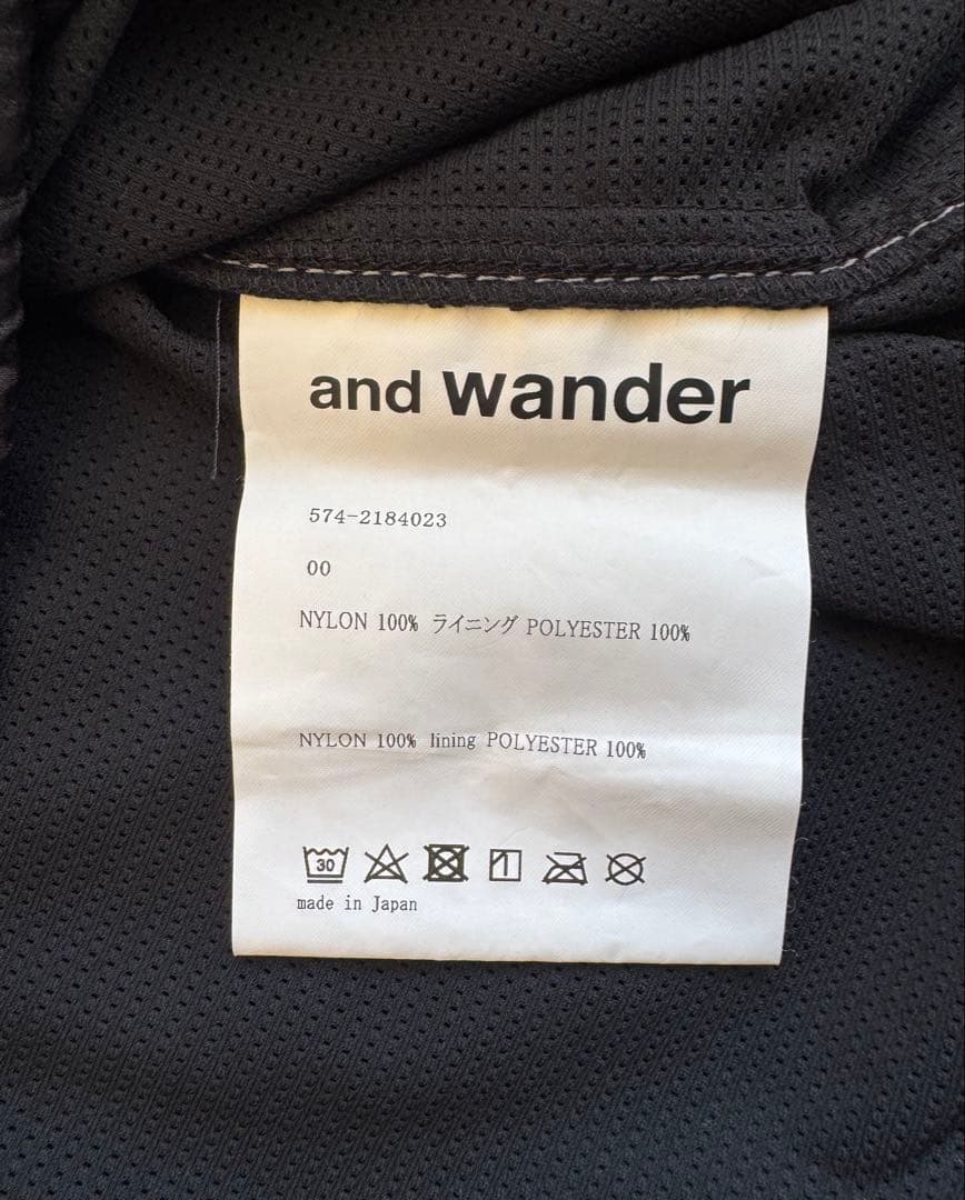 【試着のみ/美品】and wonder covered rip pullover