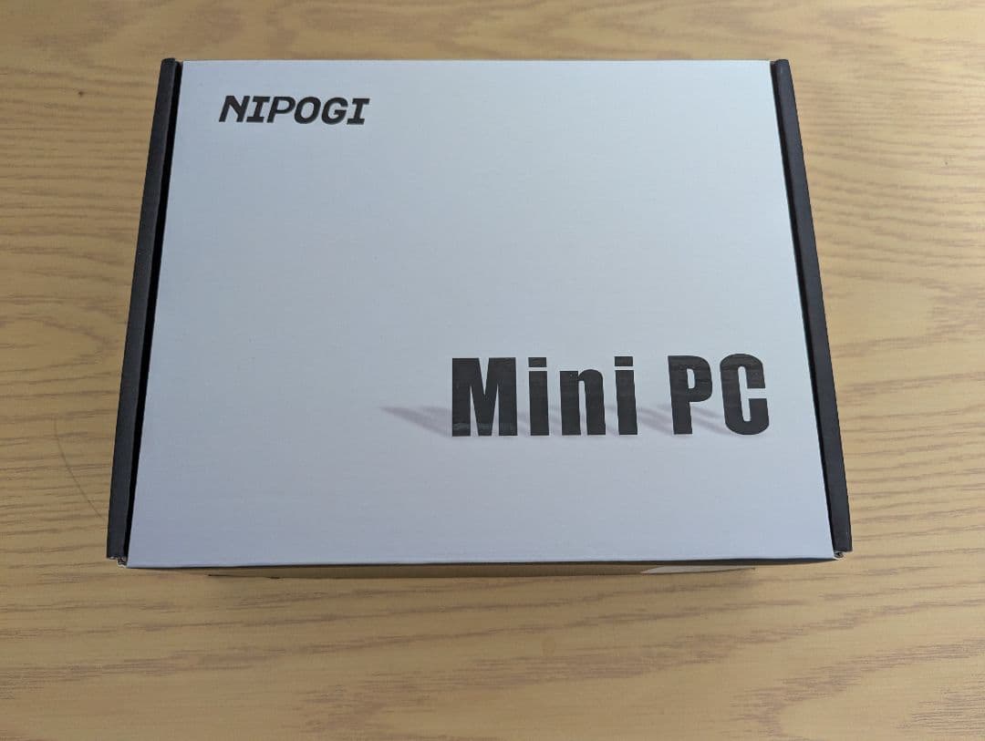 【ミニPC】NiPoGi
