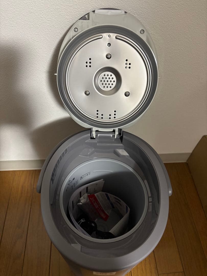 【未使用品】象印スチーム加湿器グレー　EE-DE50-HA