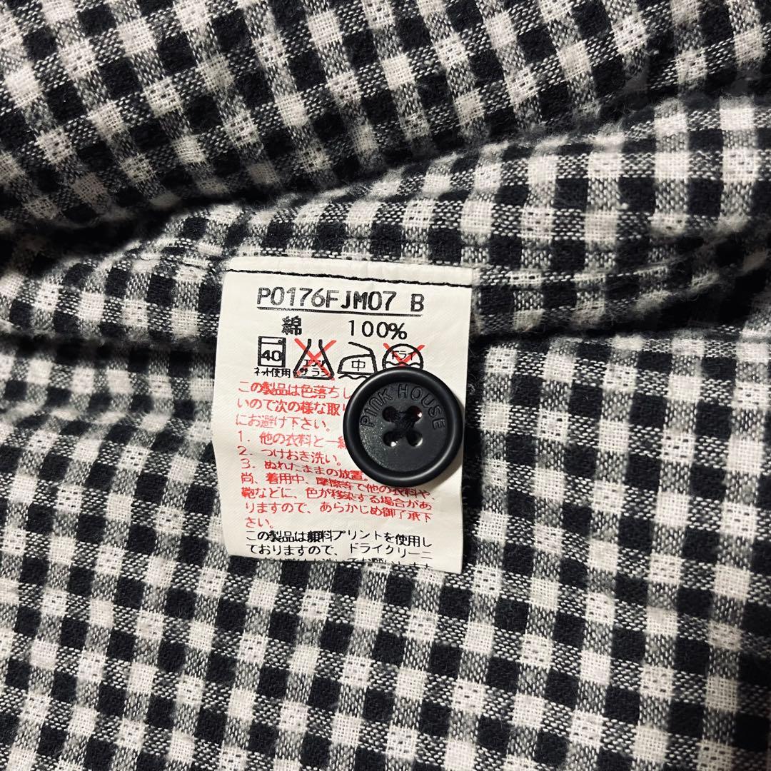 古着ピンクハウス ブラック パッチワークジャケット ブルゾン 90sヴィンテージ