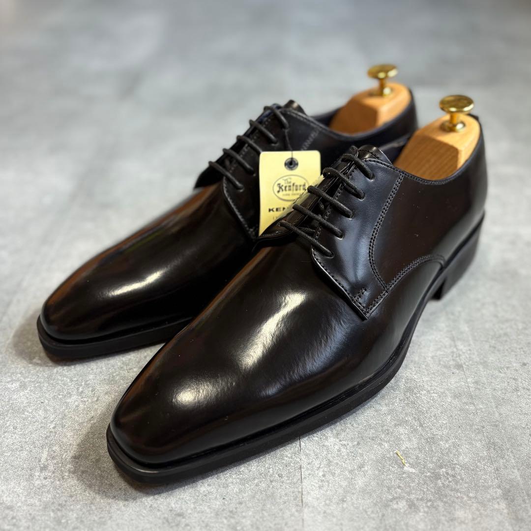 【新品未使用品】ケンフォード レザーシューズ 25cm ビジネス フォーマル 黒