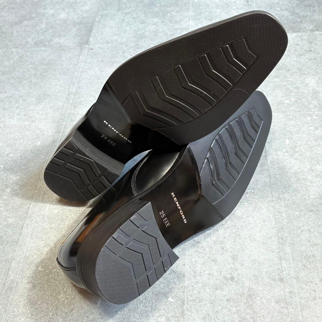 【新品未使用品】ケンフォード レザーシューズ 25cm ビジネス フォーマル 黒