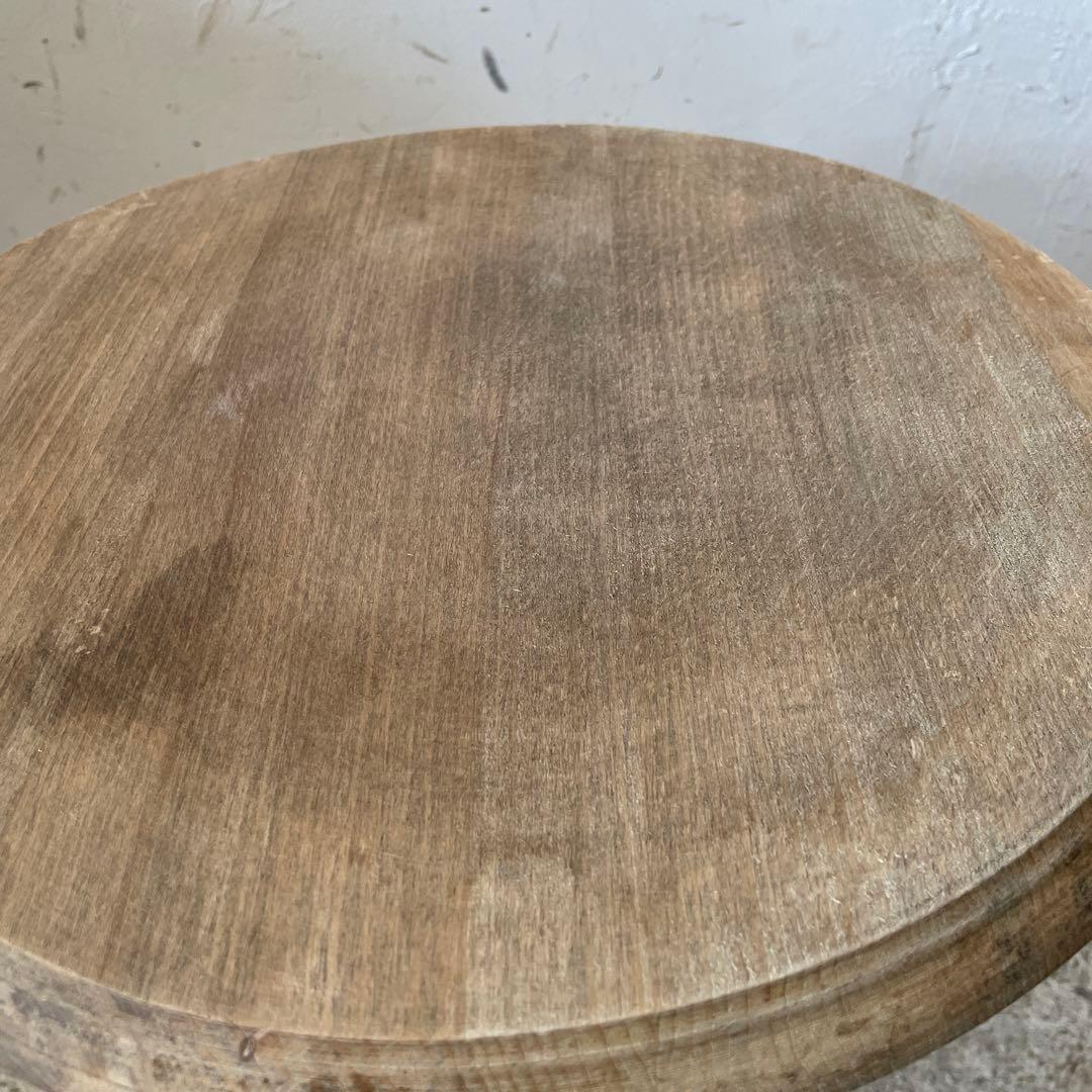 ビンテージ　サイドテーブル　フラワースタンド　花台　剥離