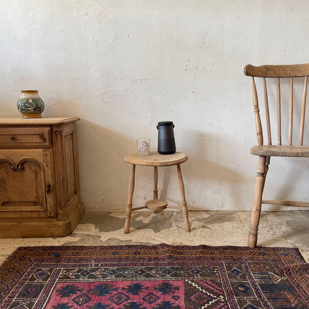 ビンテージ　サイドテーブル　フラワースタンド　花台　剥離