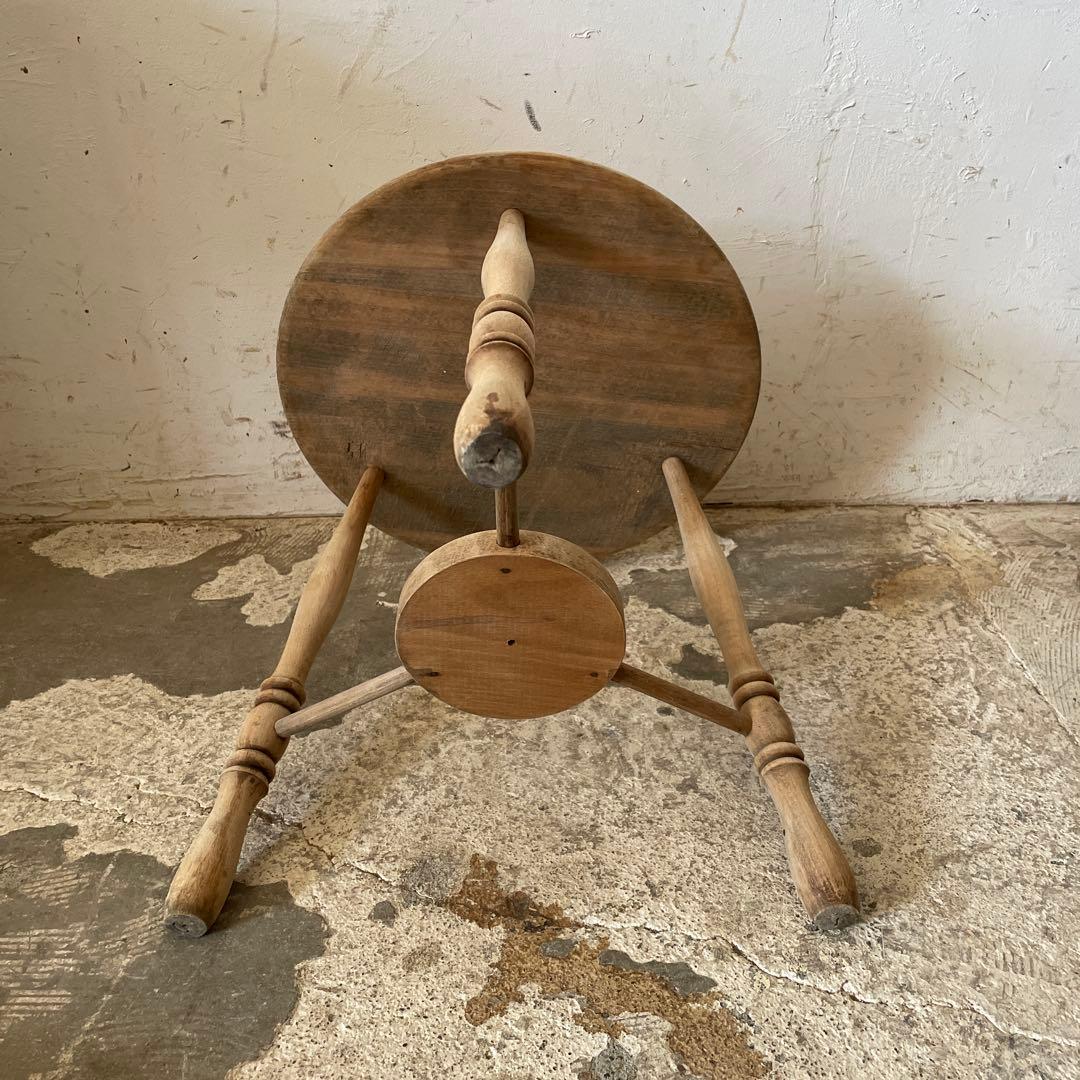 ビンテージ　サイドテーブル　フラワースタンド　花台　剥離