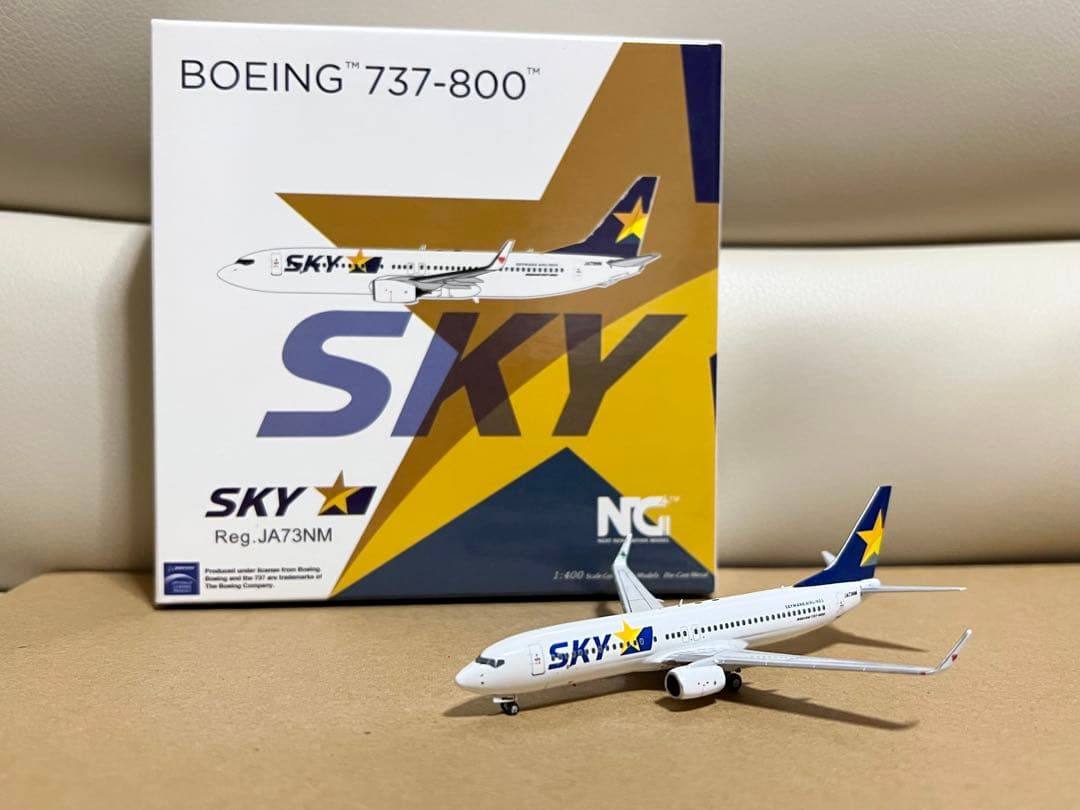 航空機・ヘリコプター NGmodels 1/400 SKYMARK 737-800 JA73NM