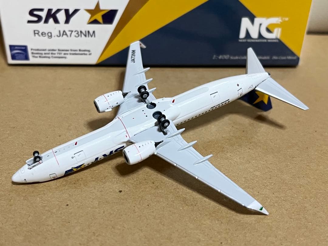航空機・ヘリコプター NGmodels 1/400 SKYMARK 737-800 JA73NM