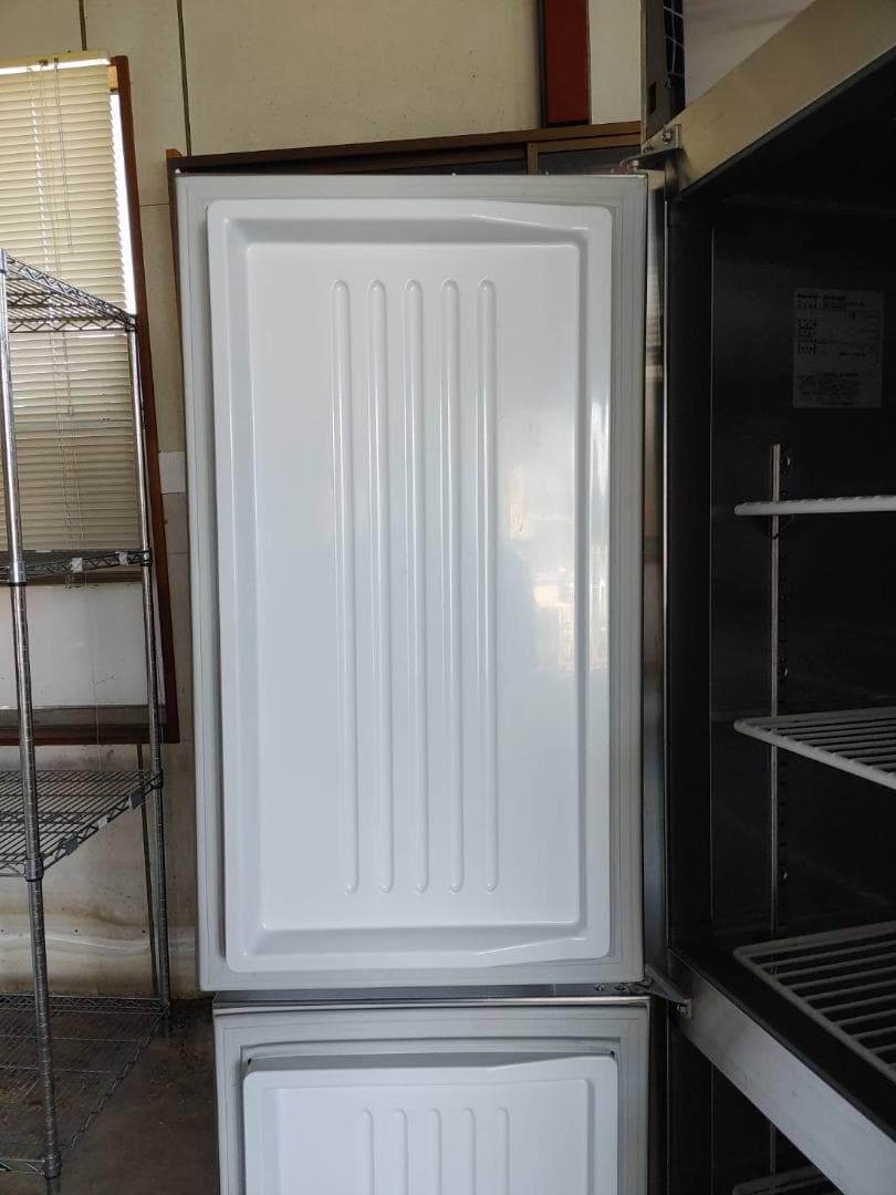 美品・フクシマ 縦型冷蔵庫（4枚ドア） GRN-090RM（改） 業務用
