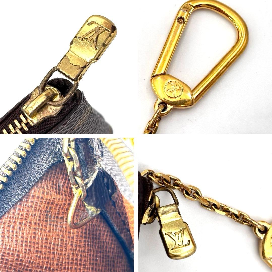 ルイヴィトン M62650 モノグラム ポシェット クレ キーケース 小銭入れ