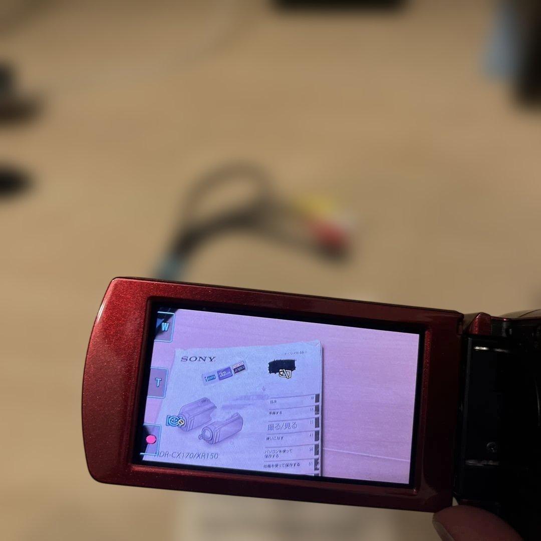 【動作確認済美品】SONY HDR-CX170
