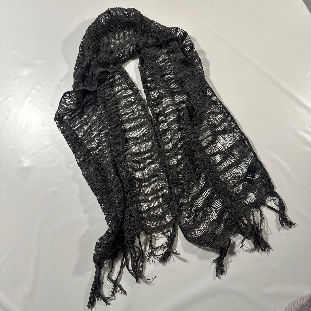 goss0709 Y's ストール フリンジ ダメージ