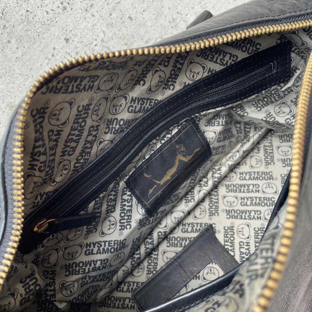 HYSTERIC GLAMOURレザー 2WAY ショルダーバッグ y2k