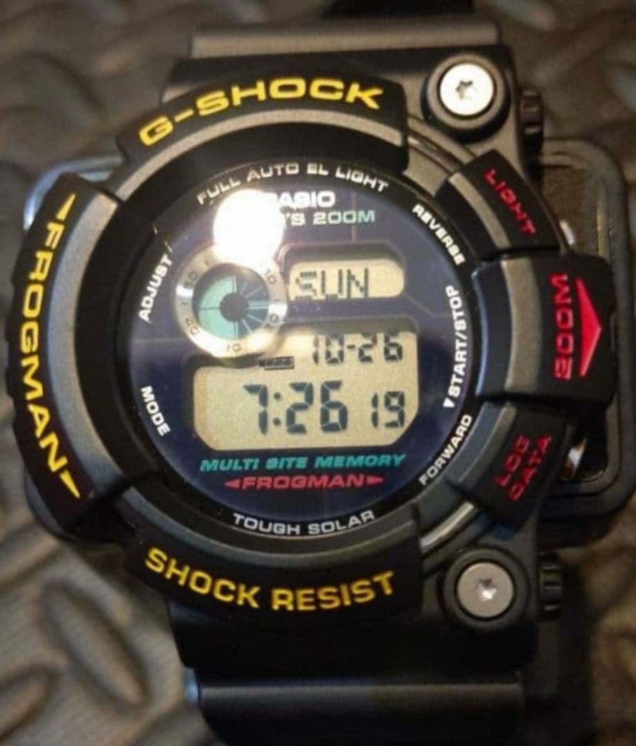 田*店様 CASIO G-SHOCK FROGMAN フロッグマン　タフソーラー