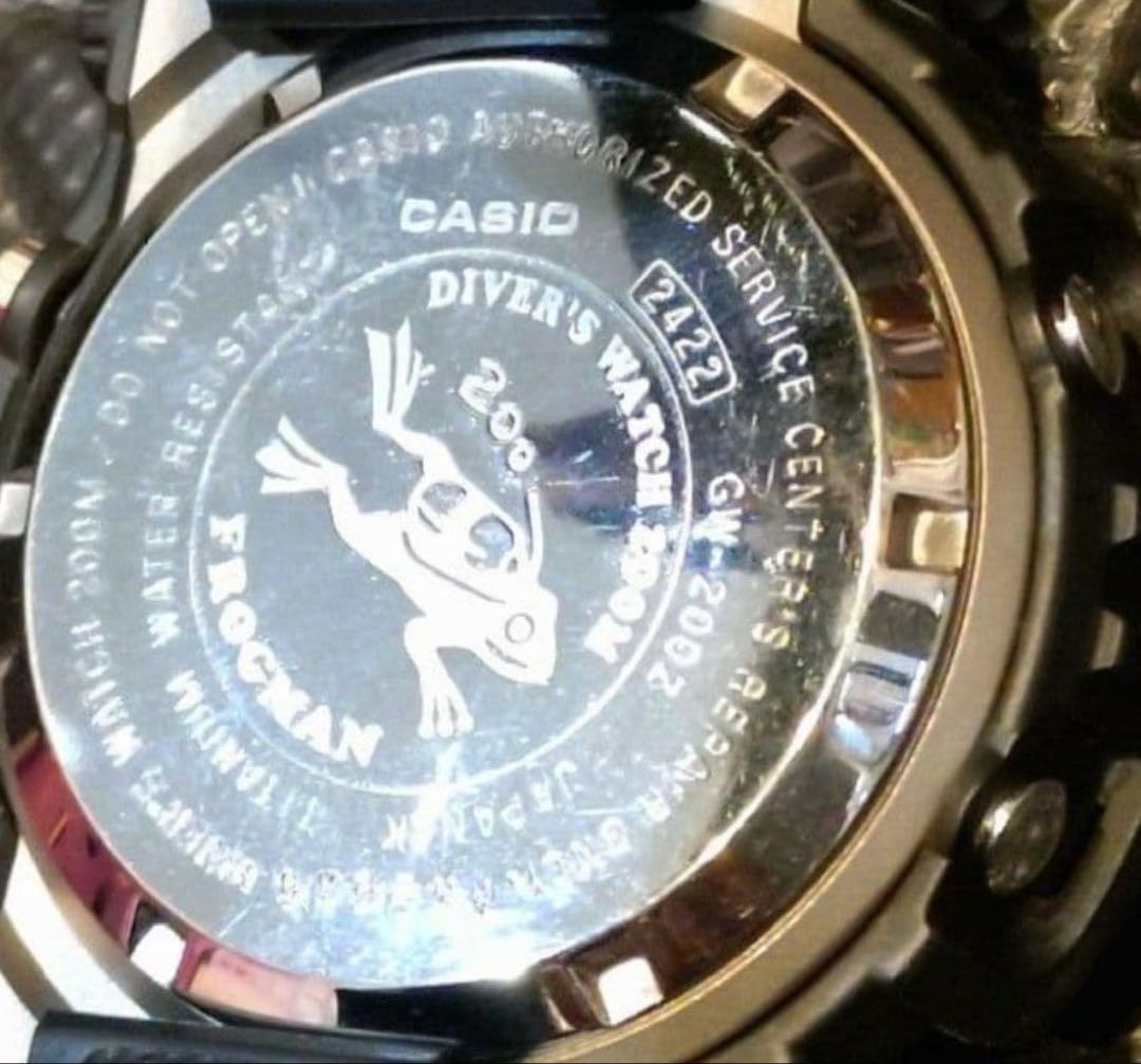 田*店様 CASIO G-SHOCK FROGMAN フロッグマン　タフソーラー