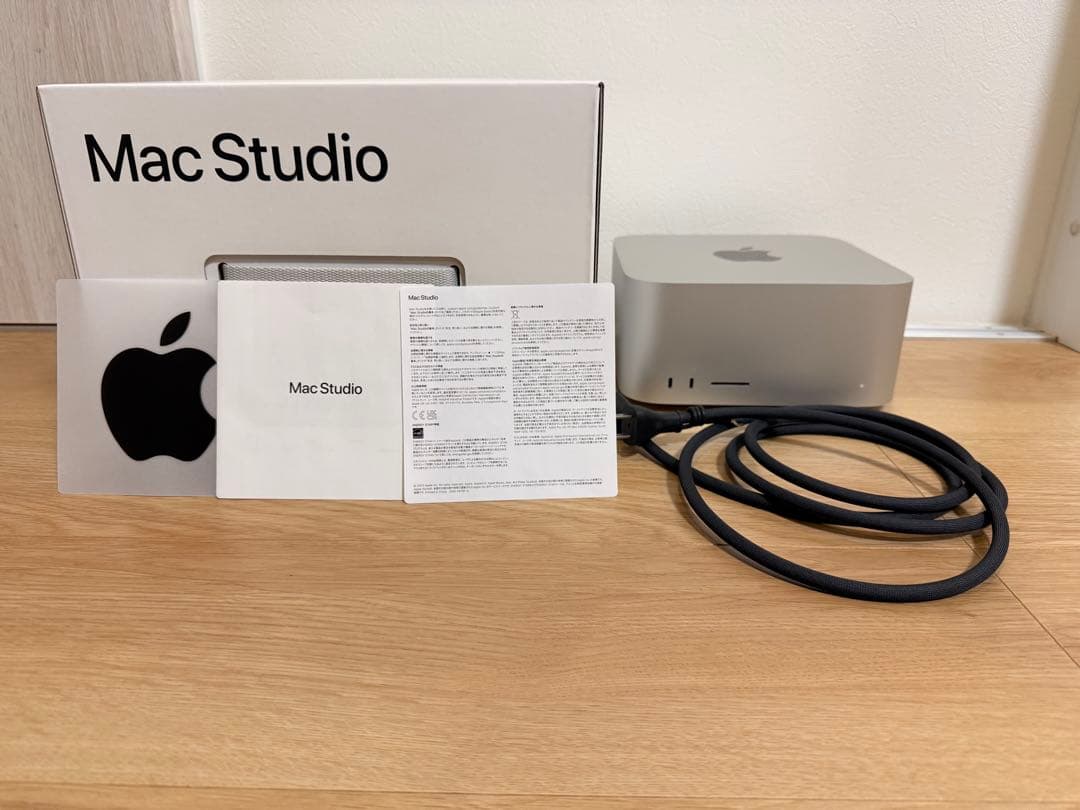 保証期間内 Mac Studio M2 Max 32GB/512GB