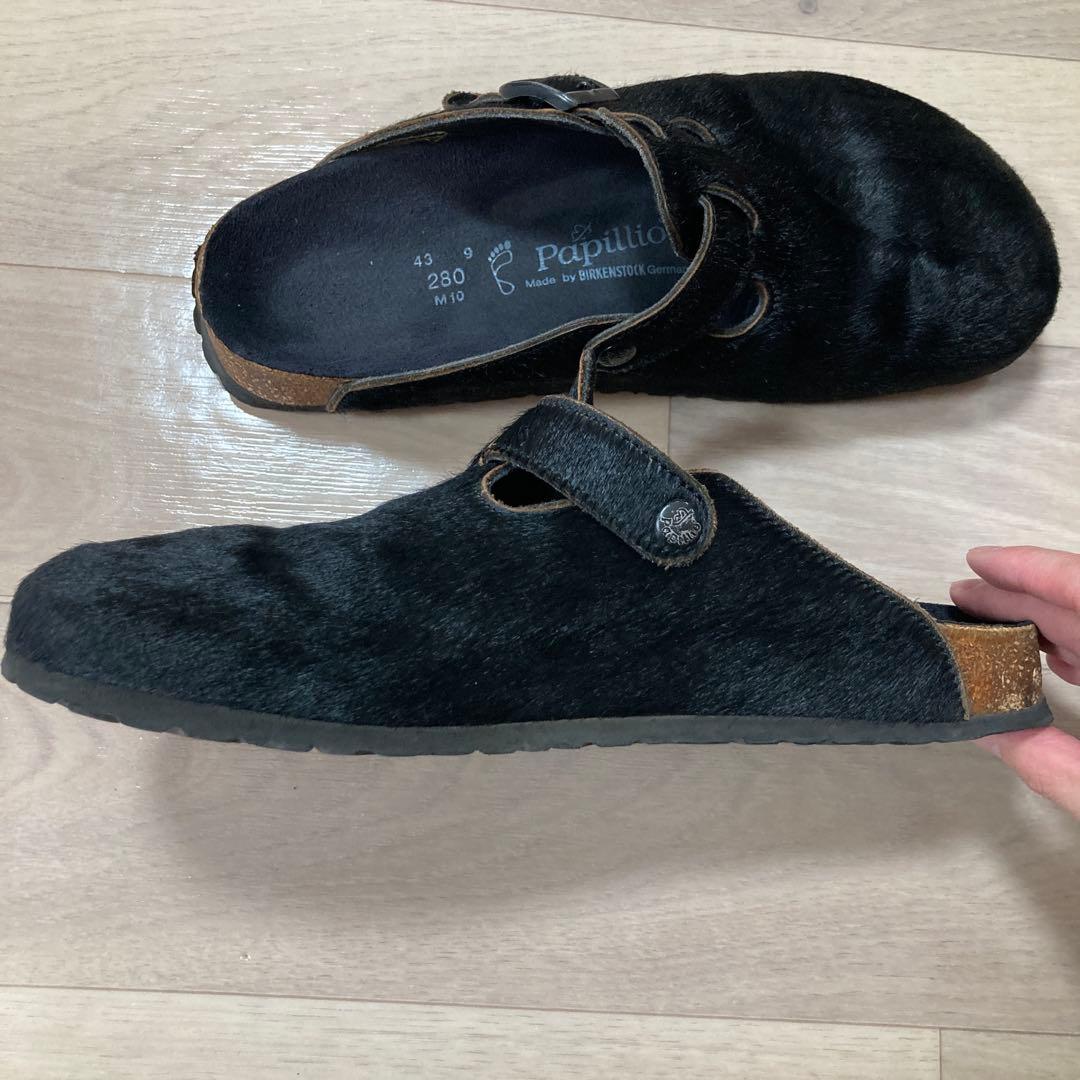 BIRKENSTOCK ビルケンシュトック　ボストン　ハラコ