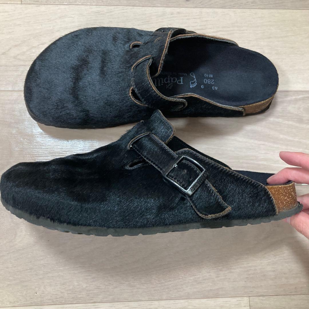 BIRKENSTOCK ビルケンシュトック　ボストン　ハラコ