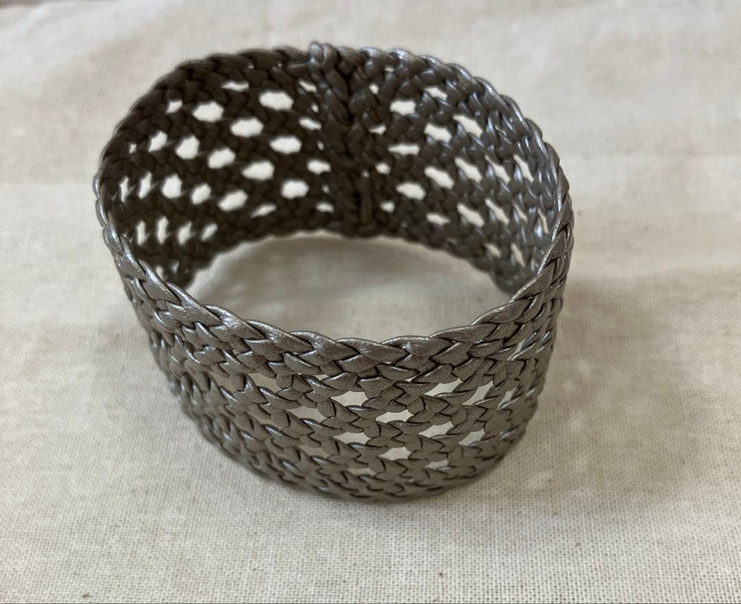 未使用　2023 ヨーガンレール ゴートメッシュ　バングル